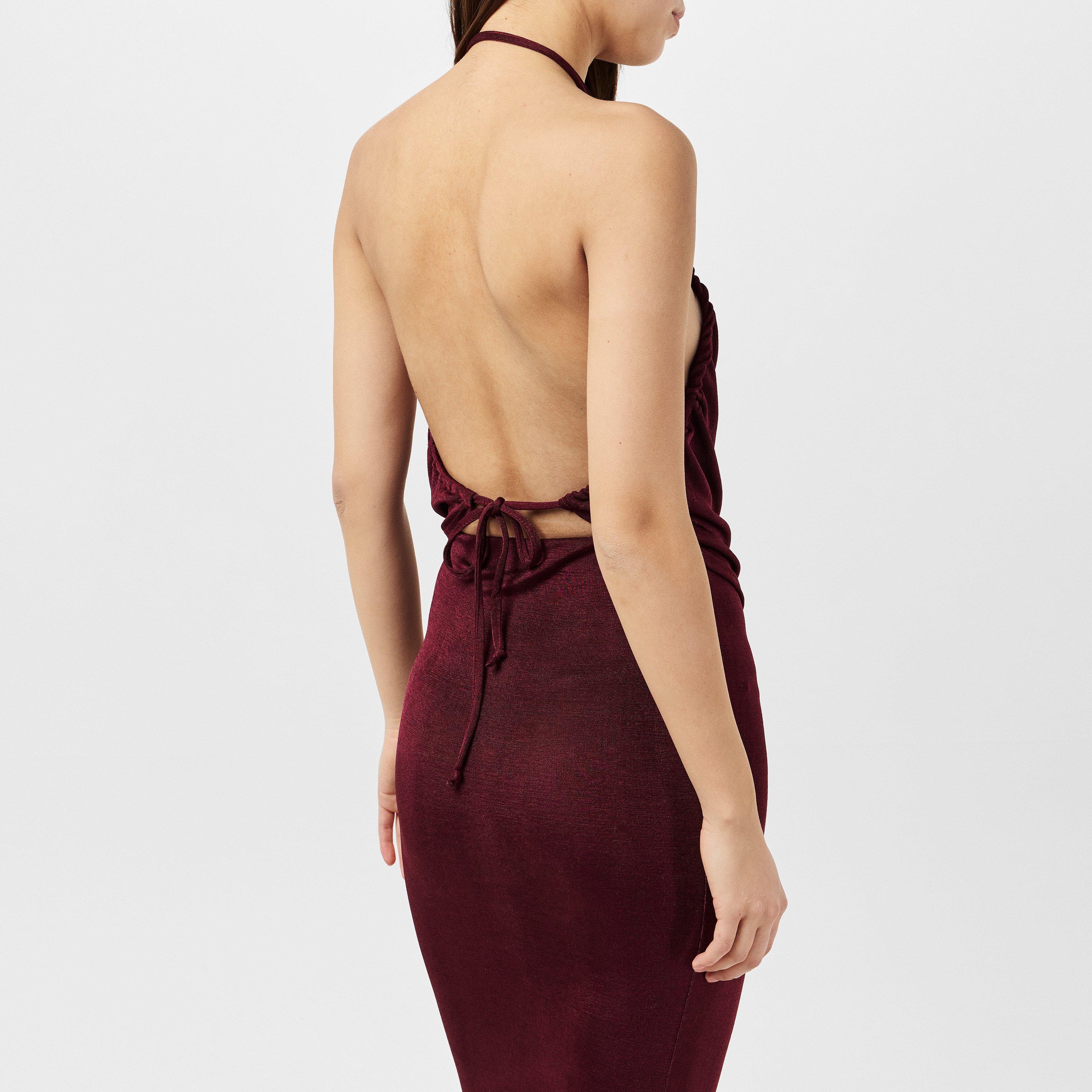 Missy Empire ME Cowl Backless Top Womens
