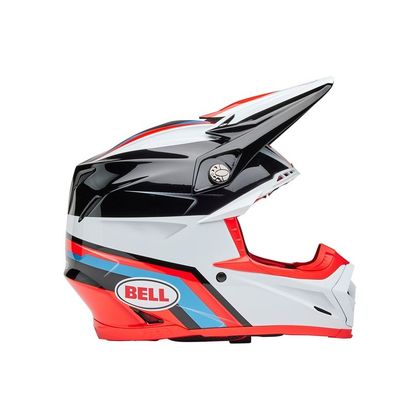 Casque cross Bell MOTO-9S FLEX MERCHANT 2025 - Rouge