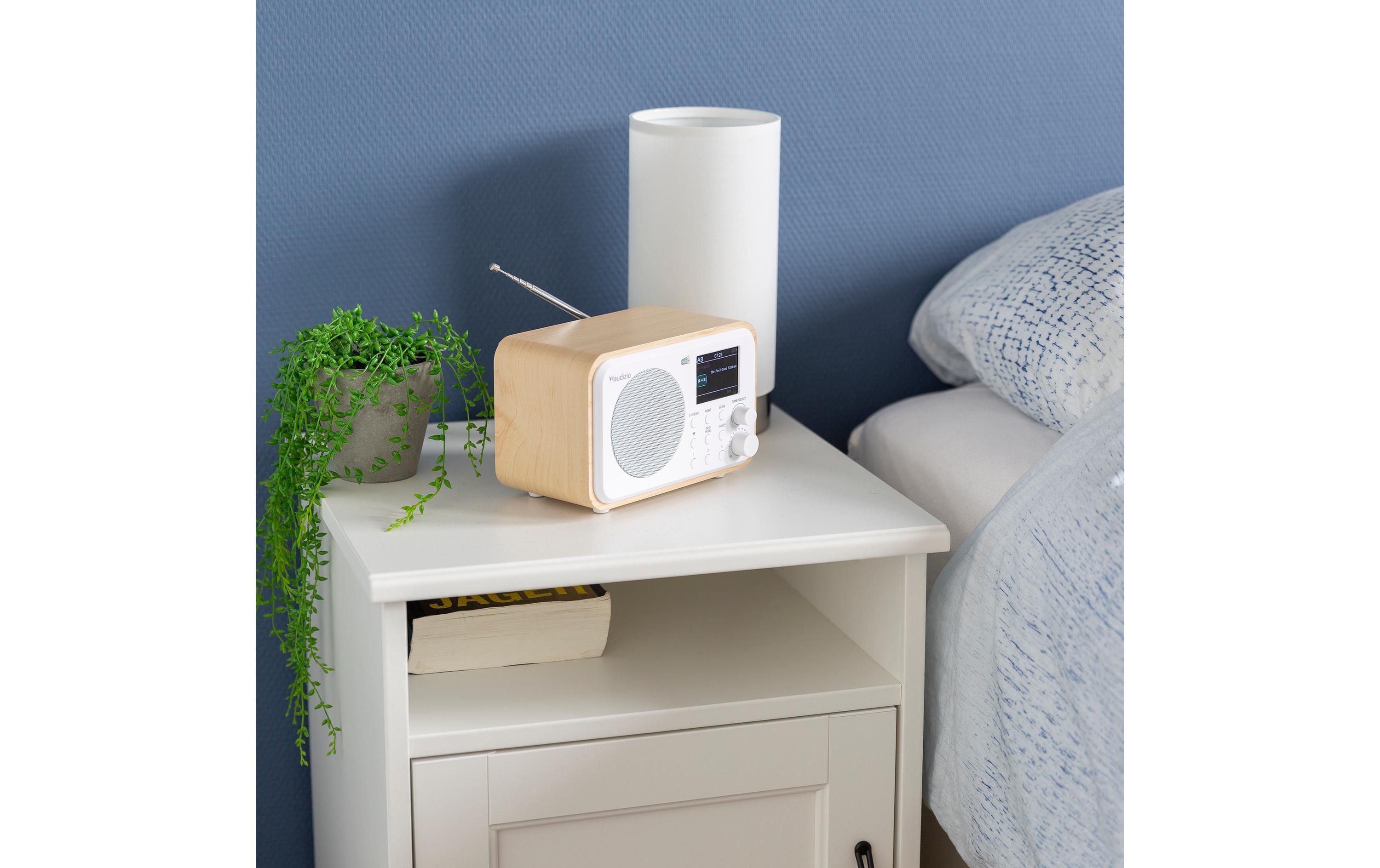 DAB+ Radio Milan WeissDAB+ Radio mit Bluetooth