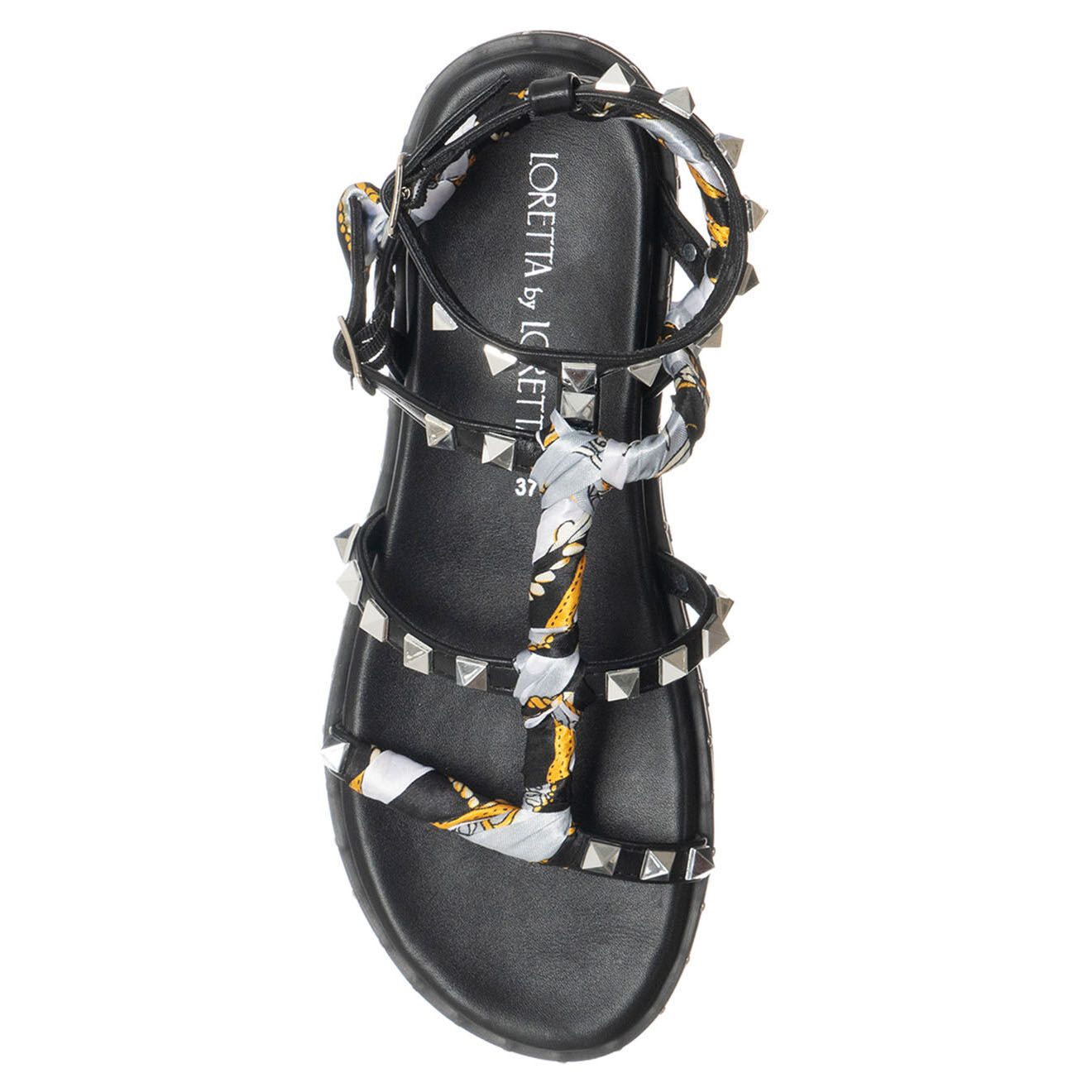 Loretta by Loretta Sandales Plateforme Luisa noires