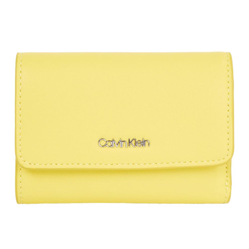 Calvin Klein Jeans Portefeuille Jaune Calvin Klein Jeans Trifold