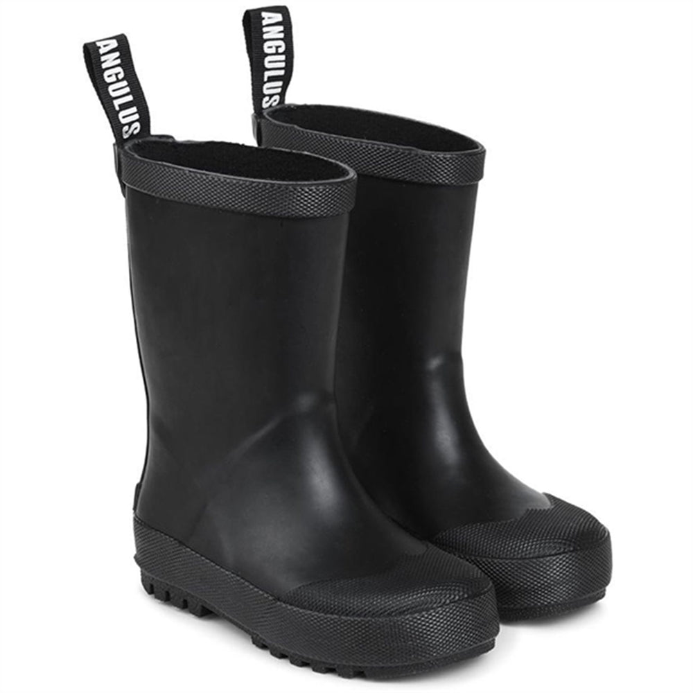 Gummistøvle Black - Angulus → Luksusbaby.dk