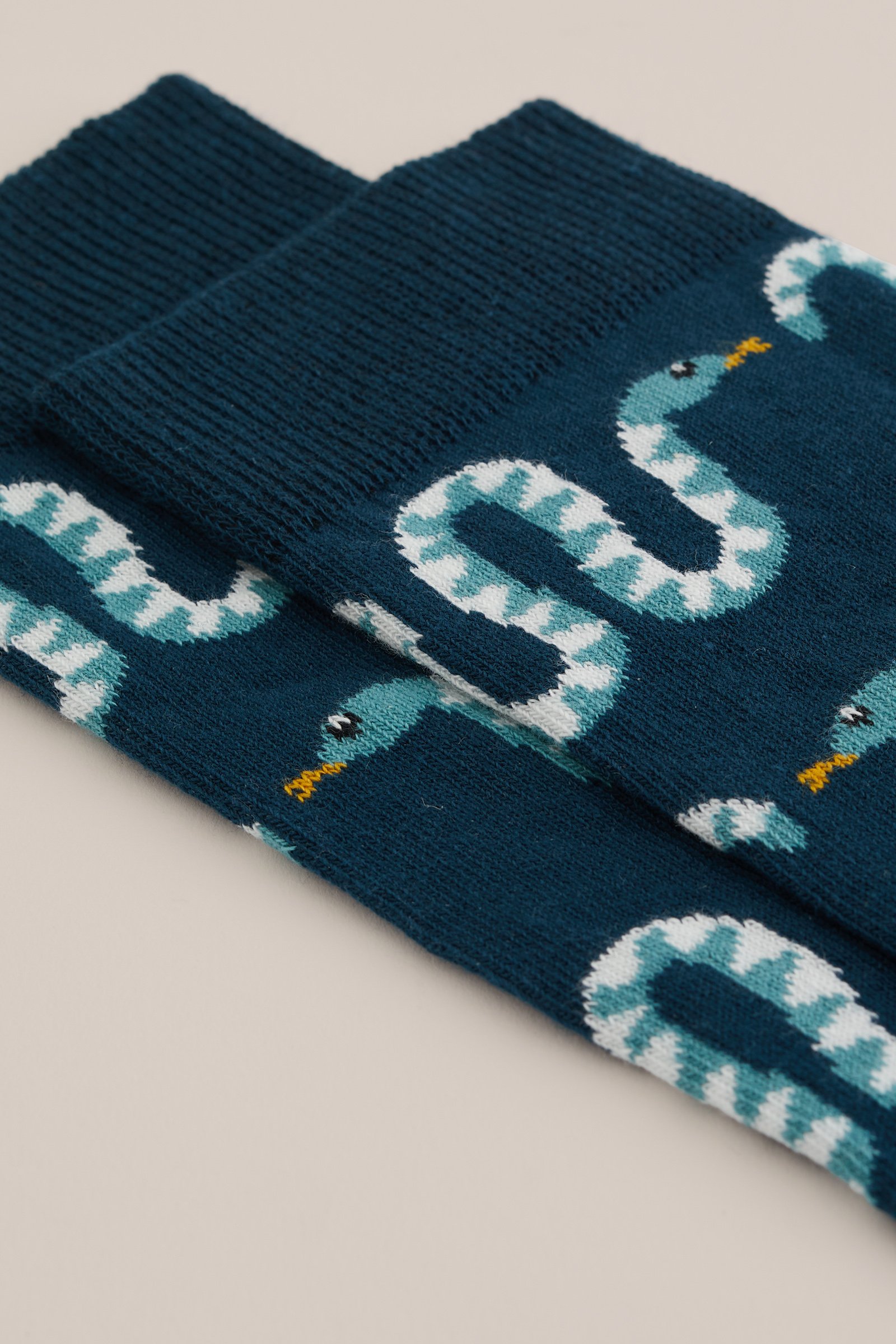 sokken met dessin WE Fashion Donkerblauw