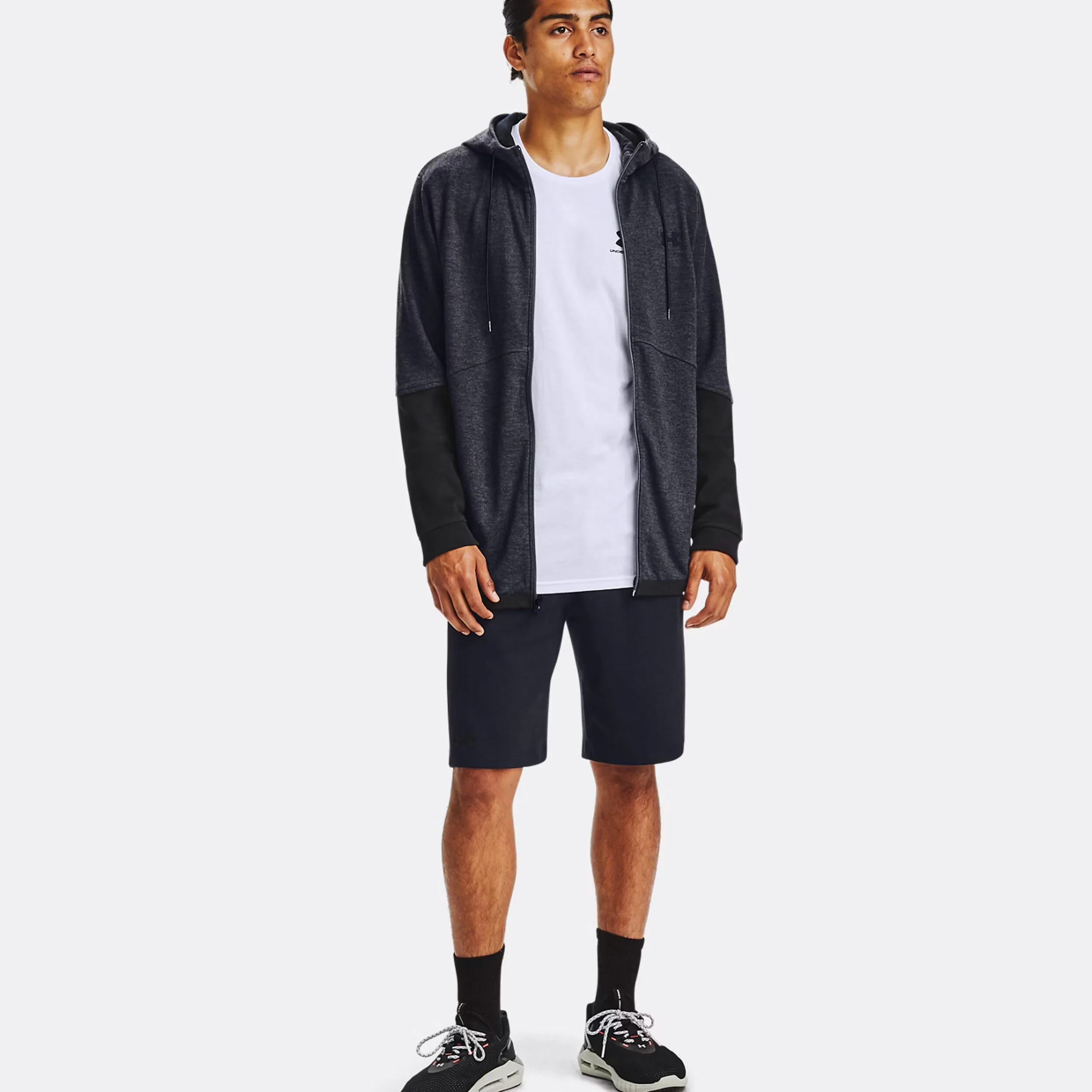Under Armour Sportstyle Haut Manches Longues Hommes - Blanc