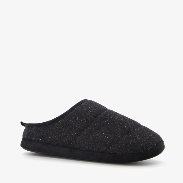 Thuis heren pantoffels zwart
