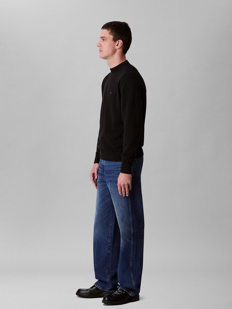 CALVIN KLEIN<br>Suéter de gola redonda