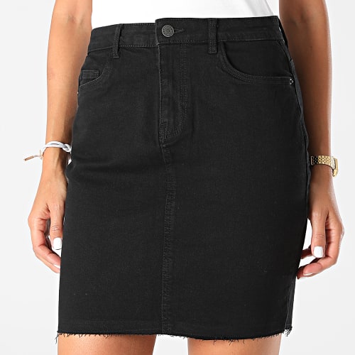 Jupe Jean Femme Callie Noir