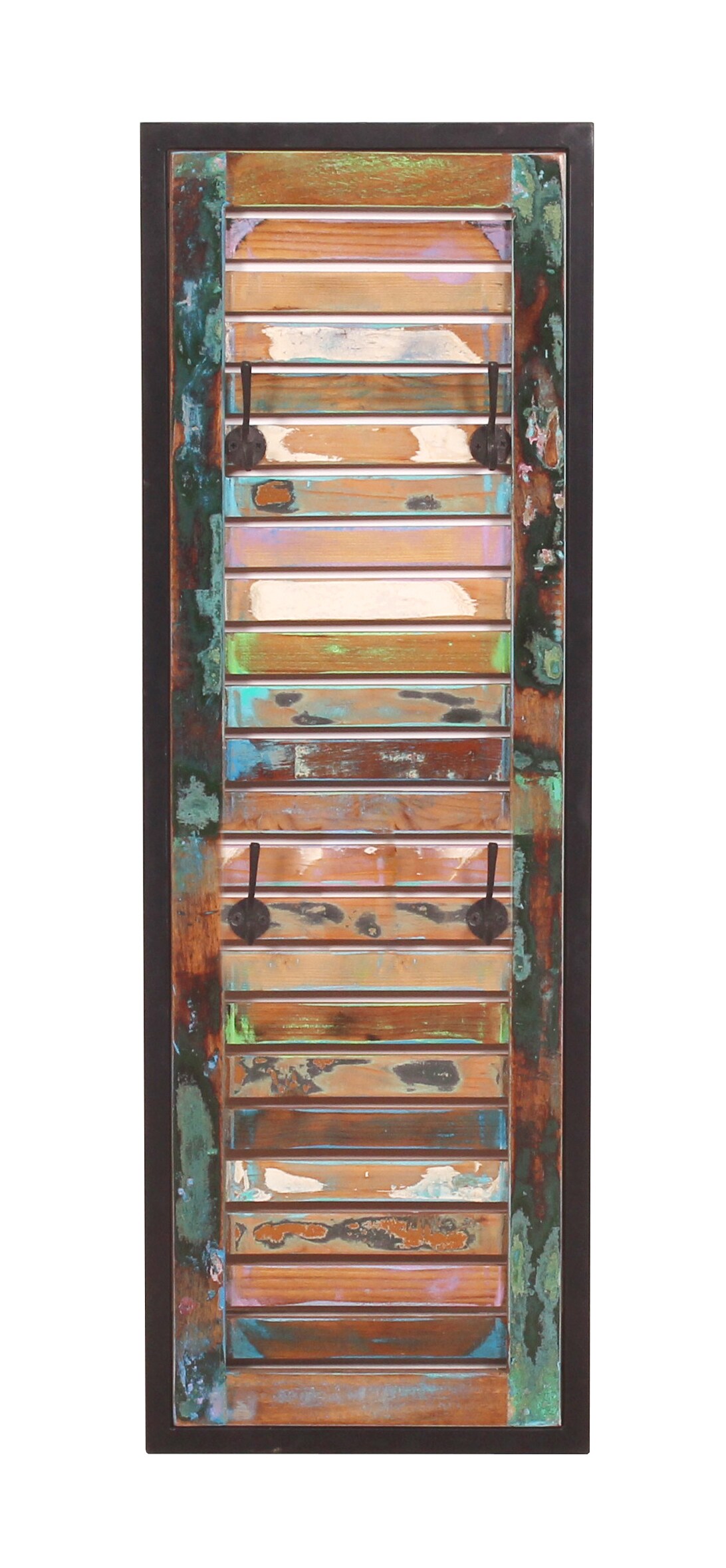 Garderobenpaneel Fiume Altholz Haken Wandgarderobe Flur Garderobe Wandpaneel