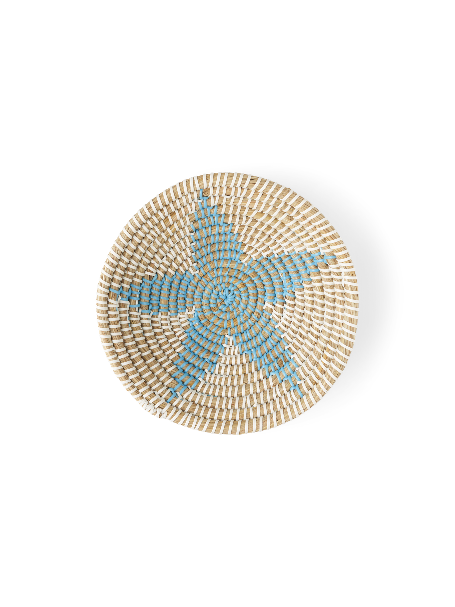 Kurveskål | Saccharum spontaneum. Ø29 x 8 cm. | Dusty Green, White