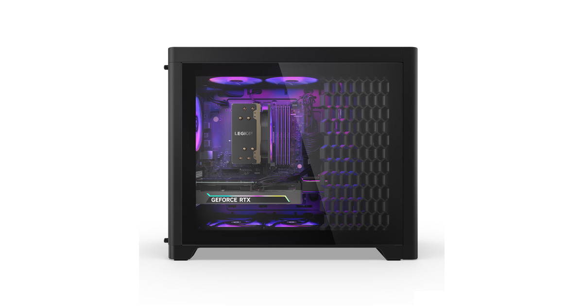 LenovoLegion T5 30AGB10 (90YJ001TMH) gaming pc  (Zwart | R9-7950X3D | RTX 5070 | 32 GB | 1 TB SSD)