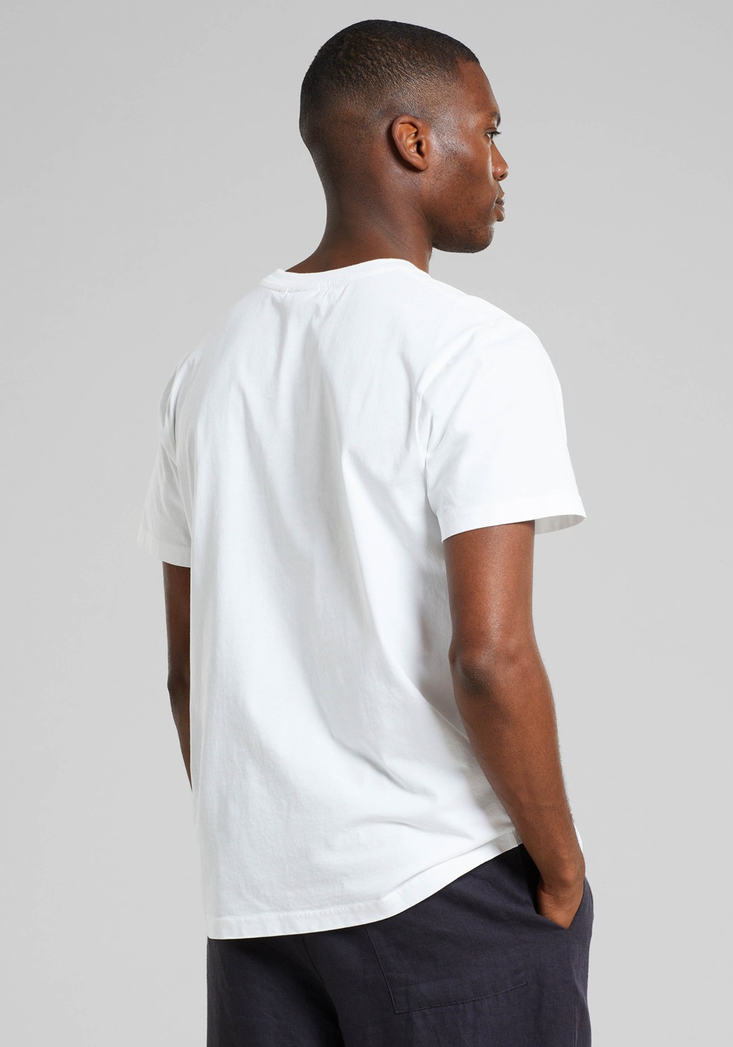 Dedicated T-Shirt Stockholm BBQ Emb White