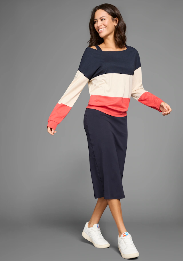 KangaROOS 2-in-1-Kleid Set, 2 Stk. tlg. mit Streifenshirt im Lagenlook - NEUE KOLLEKTION