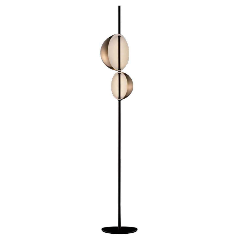 Oluce Superluna vloerlamp koper