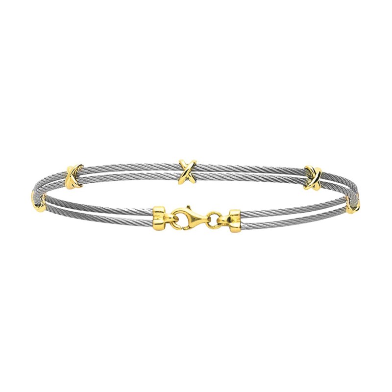 Bracelet homme - Or 18 Carats - Longueur : 18 cm