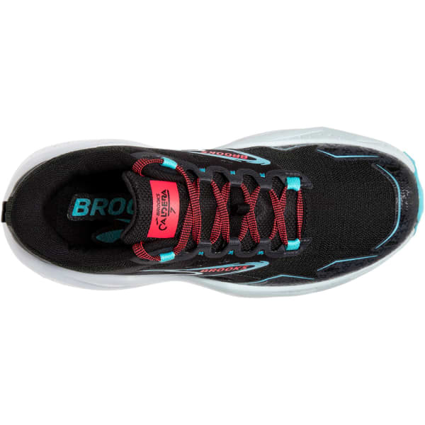 Chaussure trail BROOKS CALDERA 7 W BLACK/EBONY/BLUEFISH