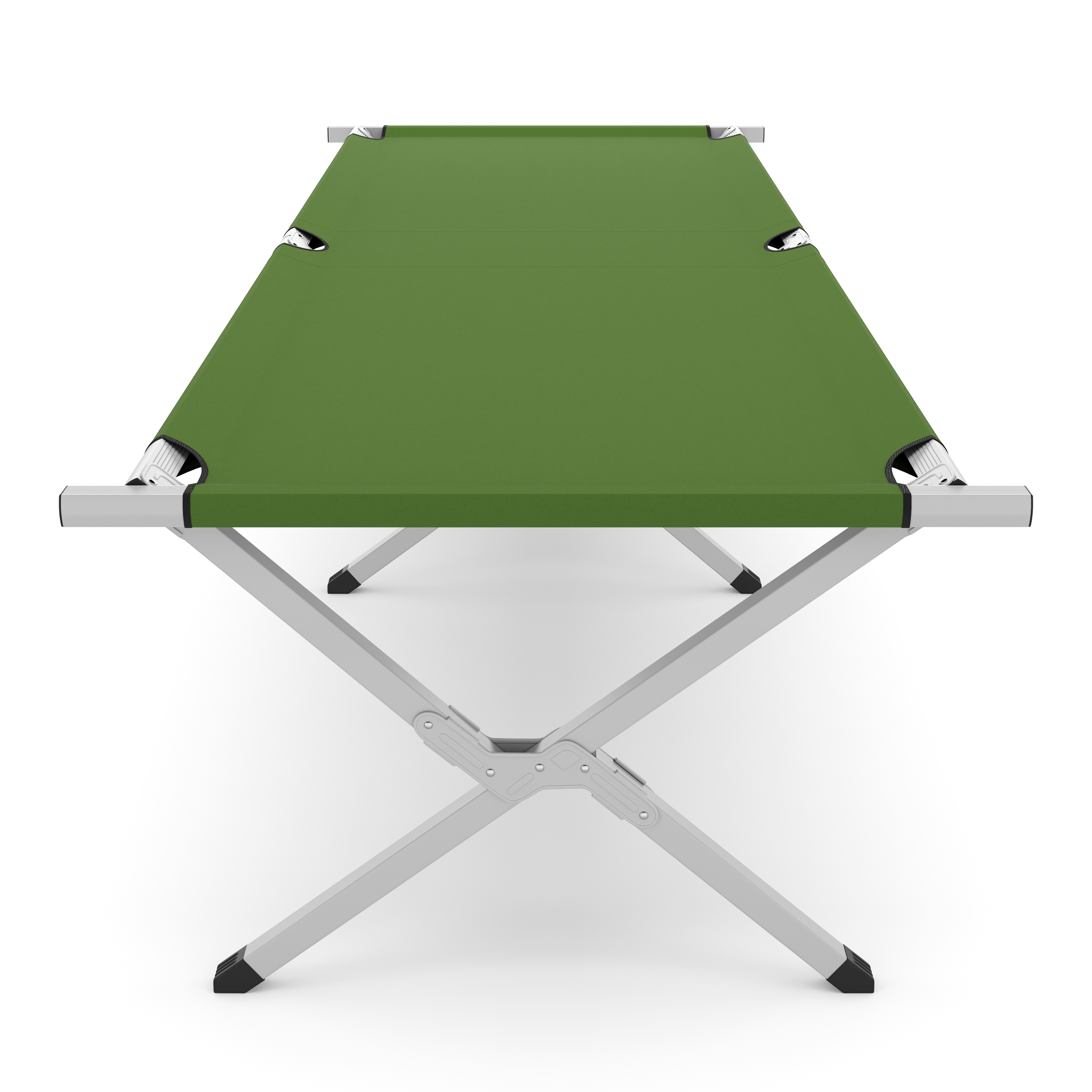 Campingbett klappbar ZEEK 210 x 72 x 45 cm grün