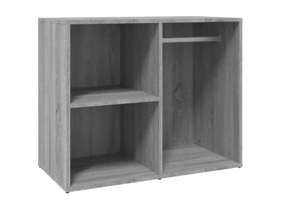 Armoire de dressing Sonoma gris 80x40x65 cm Bois d'ingénierie