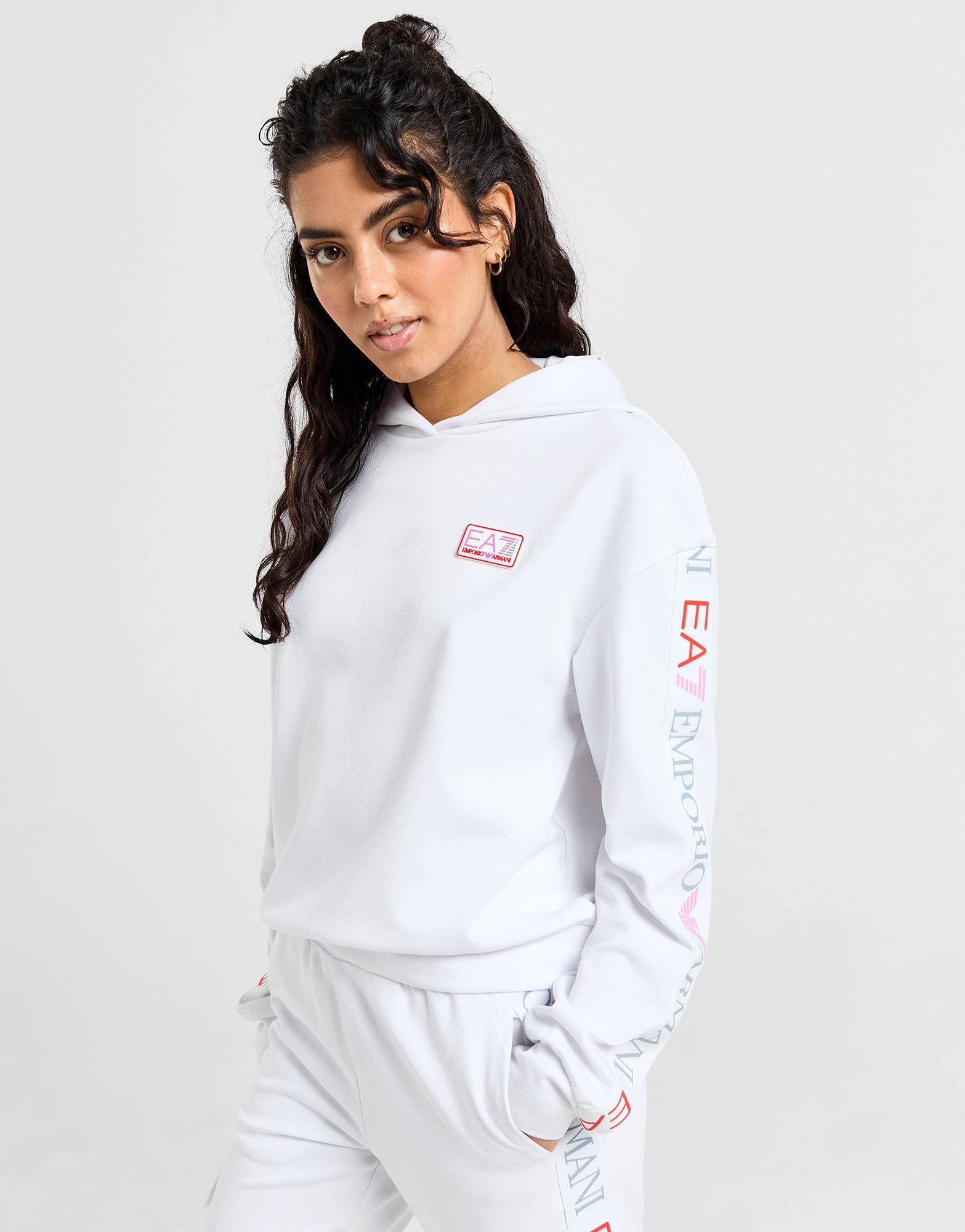Emporio Armani EA7 Sweat à Capuche Ventus Femme