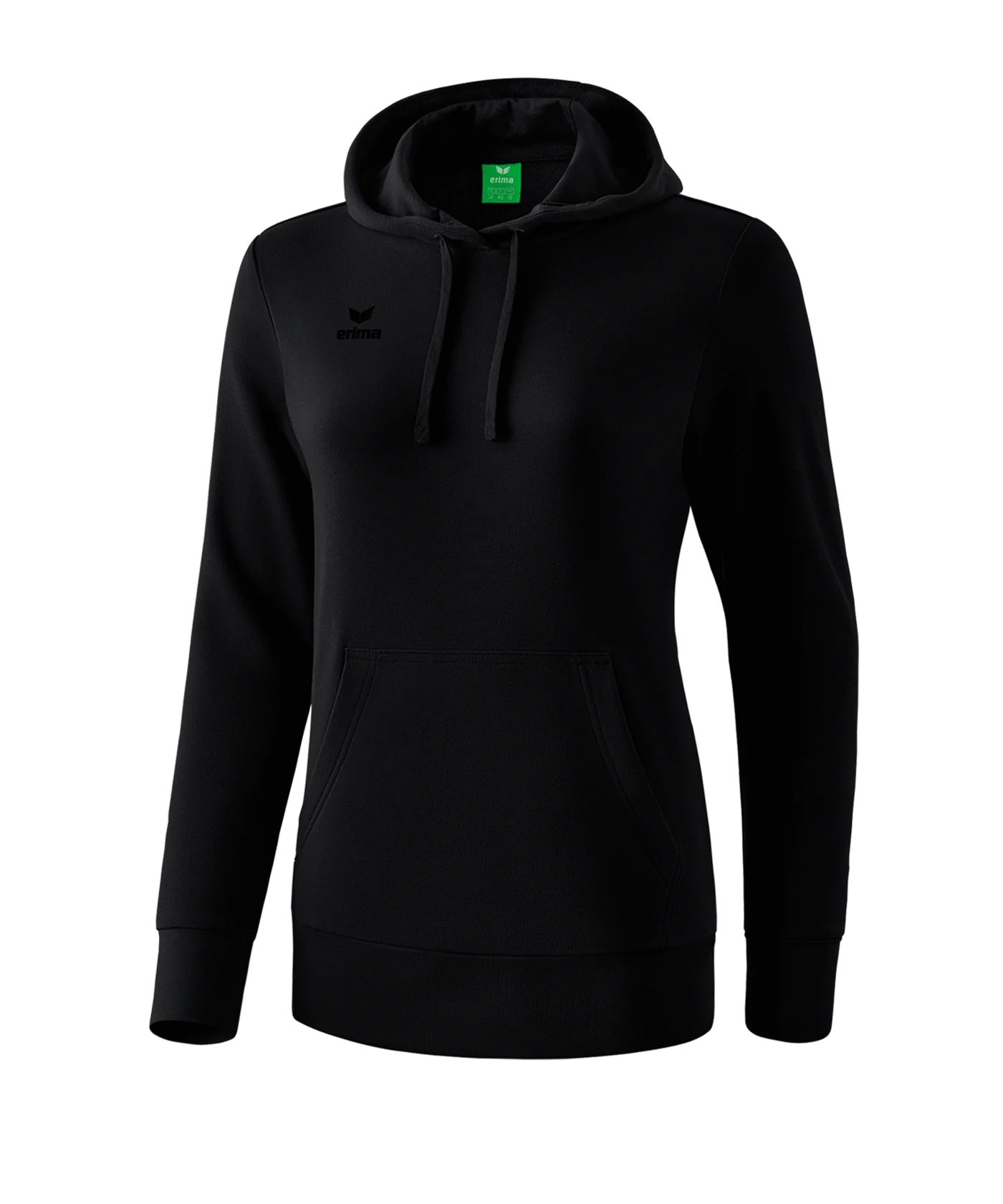 Erima Basic Hoody Damen Schwarz