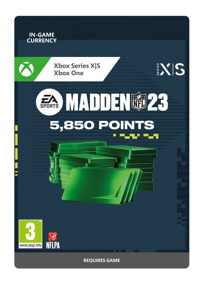 MADDEN NFL 23: 5850 Madden Points- Xbox One