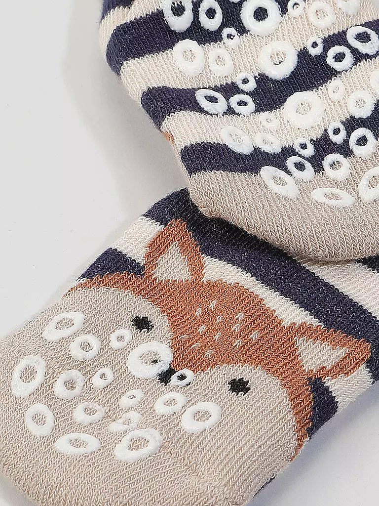 EWERS  Baby Krabelsocken FUCHS  dunkelblau