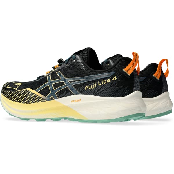 Chaussure trail ASICS FUJI LITE 4 BLACK/MAGNETIC BLUE
