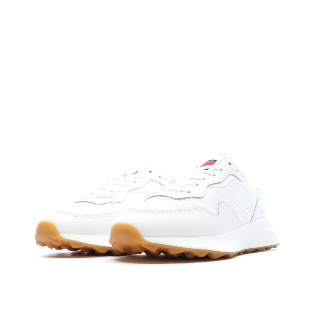 Tommy Hilfiger Baskets Blanches Femme Tommy Jeans New Runner