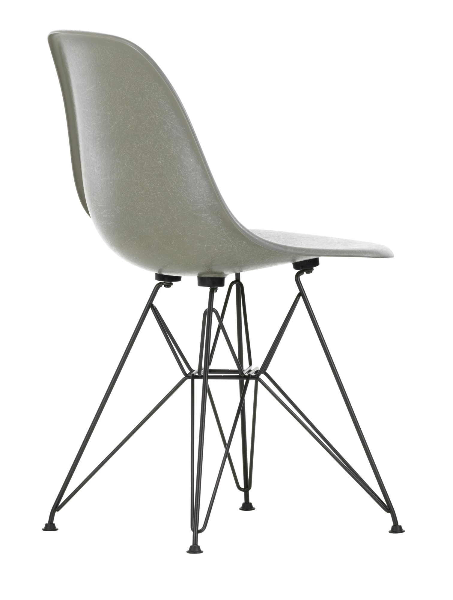 Eetkamerstoel DSR Fiber basic dark onderstel umber