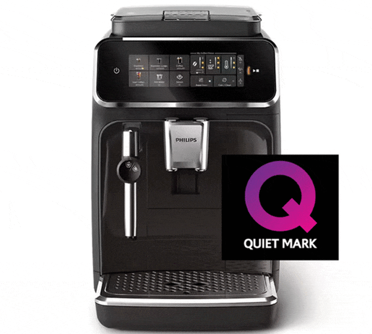 PHILIPS Silent Brew EP3324/40 Noir et gris cachemire poli - Garantie 3 ans Coloris:Noir