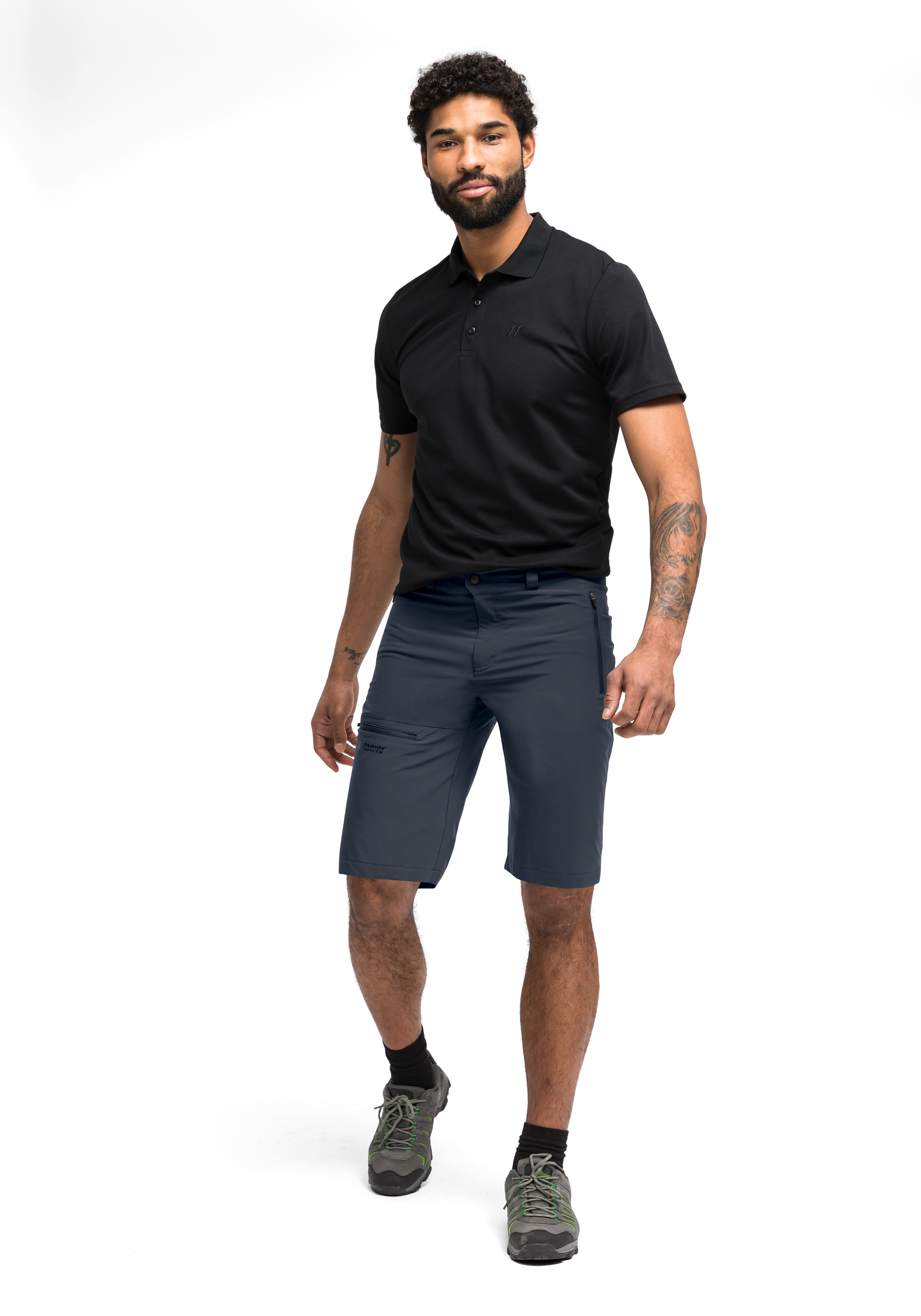 Maier Sports Funktionsshorts »Latit Short M«  Schnelltrocknende Funktions-Bermuda aus elastischem Material