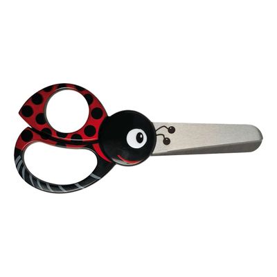 Fiskars Kids Animal - Ciseaux coocinelle - 13 cm
