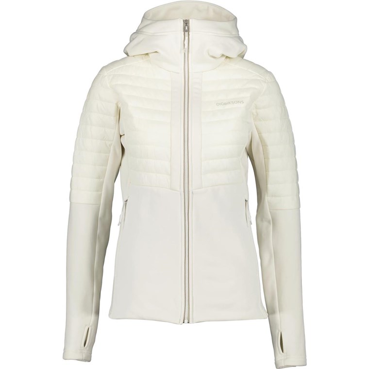 Didriksons Annema Wns Fullzip 6 Shell White