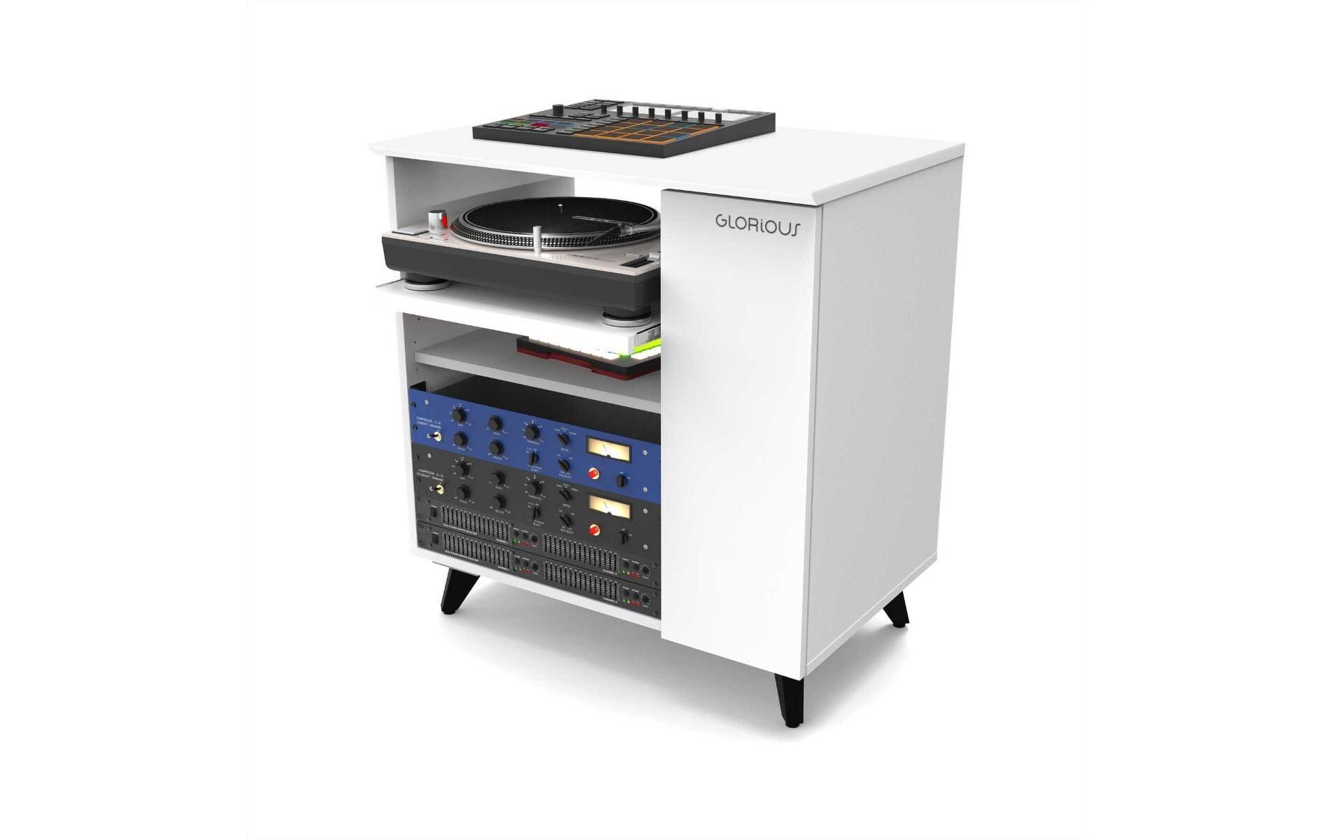 Erweiterung Modular Side Rack – Weiss<br>Studio-Rack-Erweiterung für die Sound Desk- und Workbench-Serie