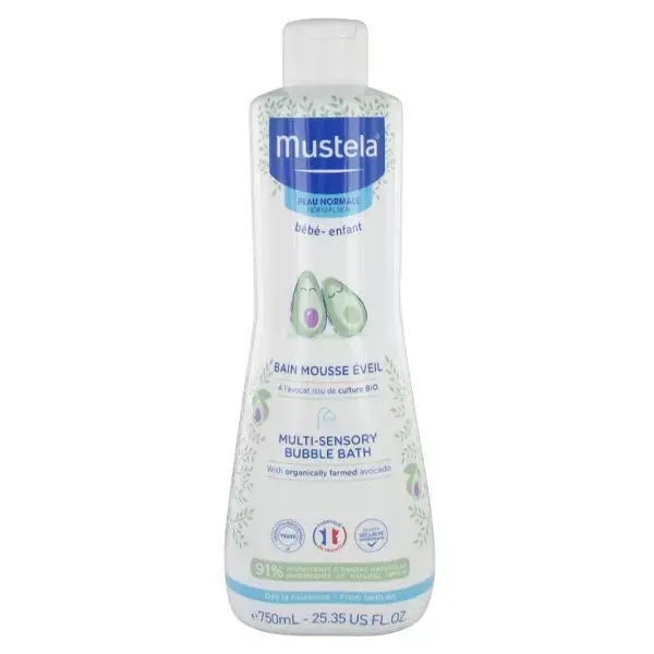 Espuma de Banho e Higiene Íntima Mustela Awakening 750ml