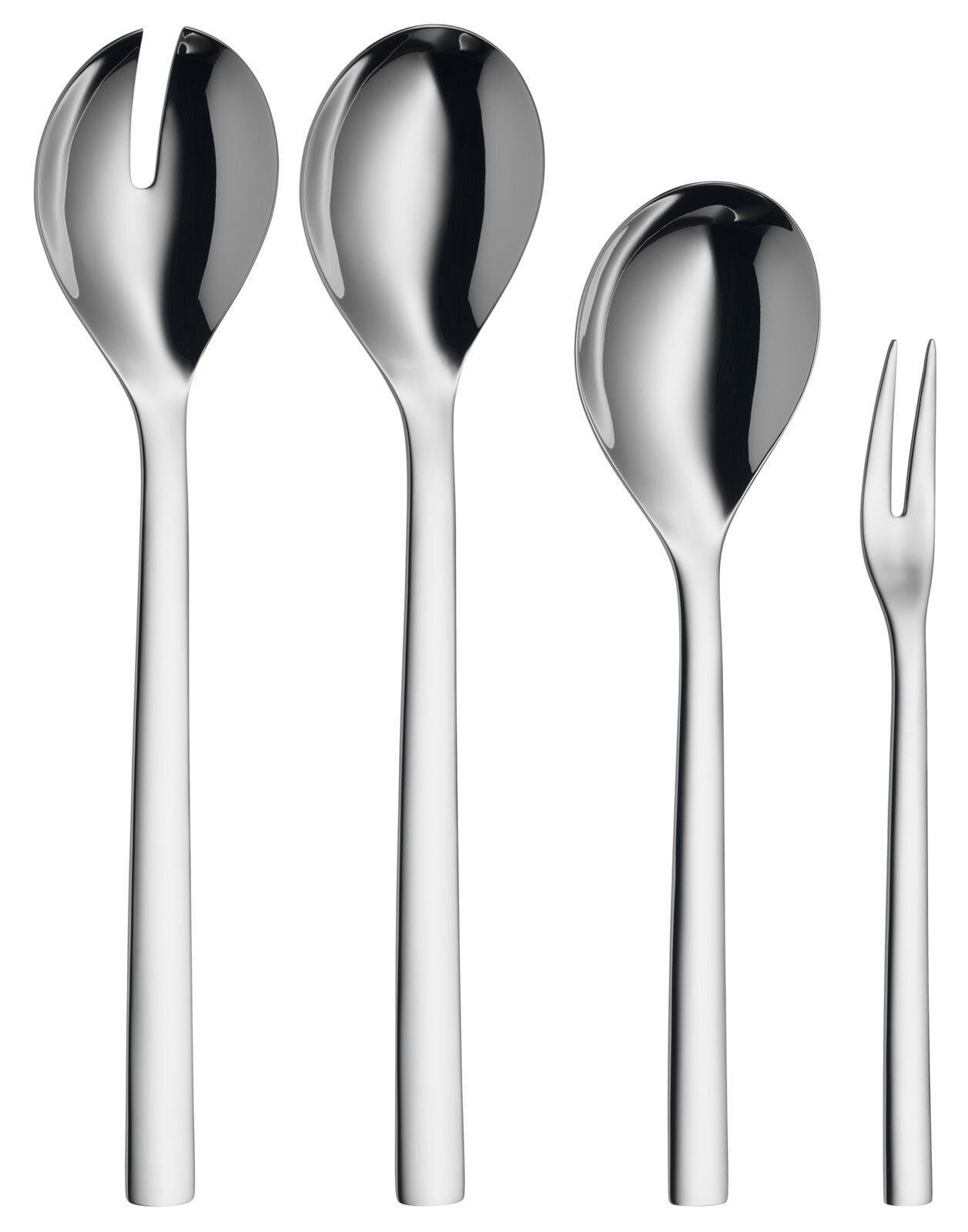 WMF Servier-Set NUOVA 4-teilig Edelstahl silberfarbig