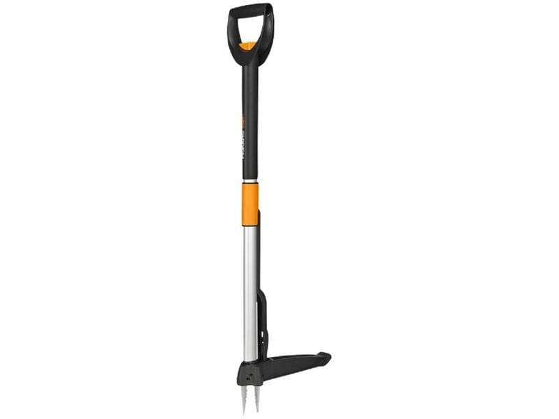 Fiskars Unkrautstecher SmartFit, 102 cm Teleskop-Unkrautstecher geeignet für Löwenzahn