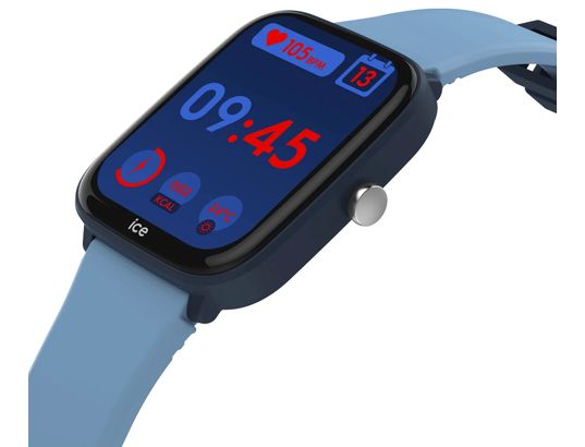 ICE WATCH - Montre connectée Smart Junior 3.0 Light bleu