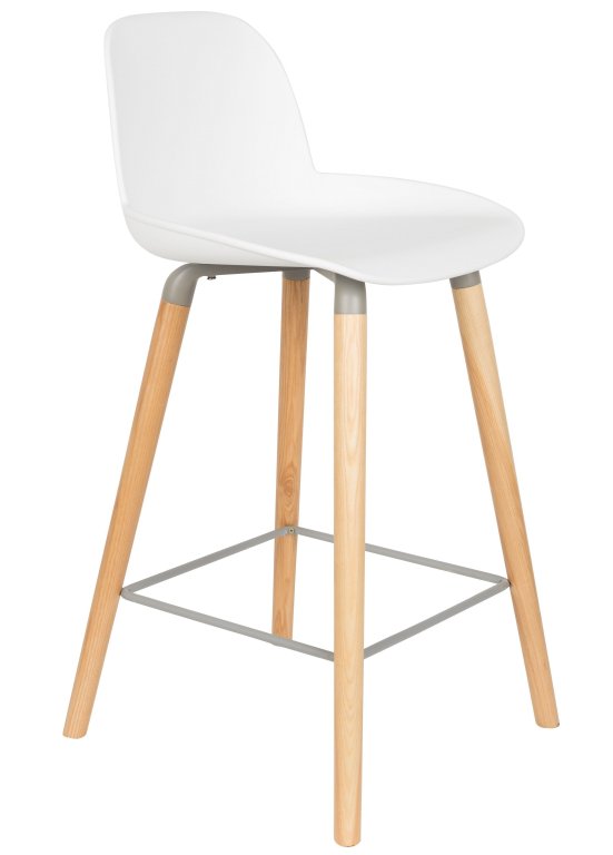 Zuiver Albert Kuip barkruk 65cm wit