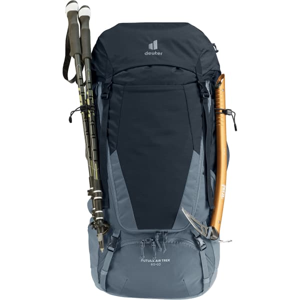Sac à dos randonnée DEUTER FUTURA AIR TREK 60 + 10 BLACK/GRAPHITE
