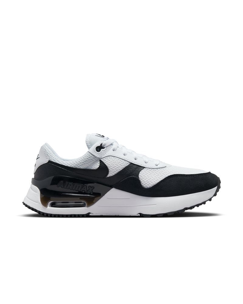 Chaussures Nike Air Max SYSTM Blanc & Noir pour homme