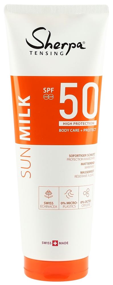 Sherpa Tensing Sonnenmilch Milch SPF50 250 ml