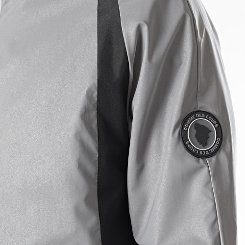 Ensemble De Survetement Queens Gris Noir Réfléchissant