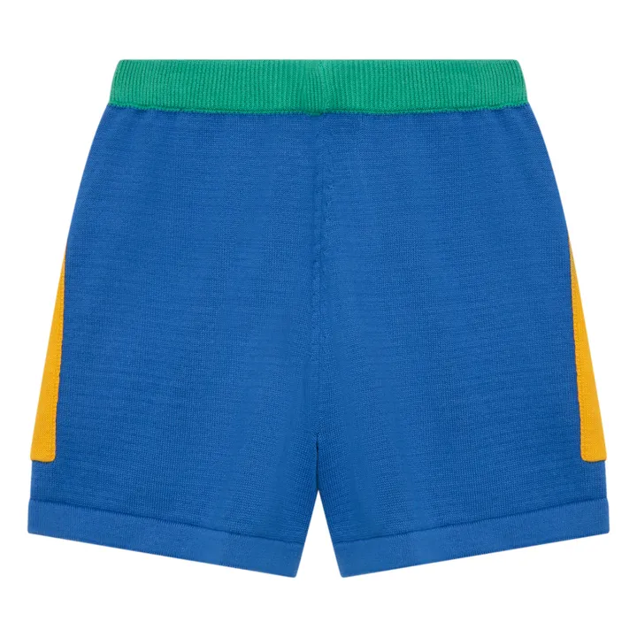 True Artist Short Maille Colorbloc | Bleu