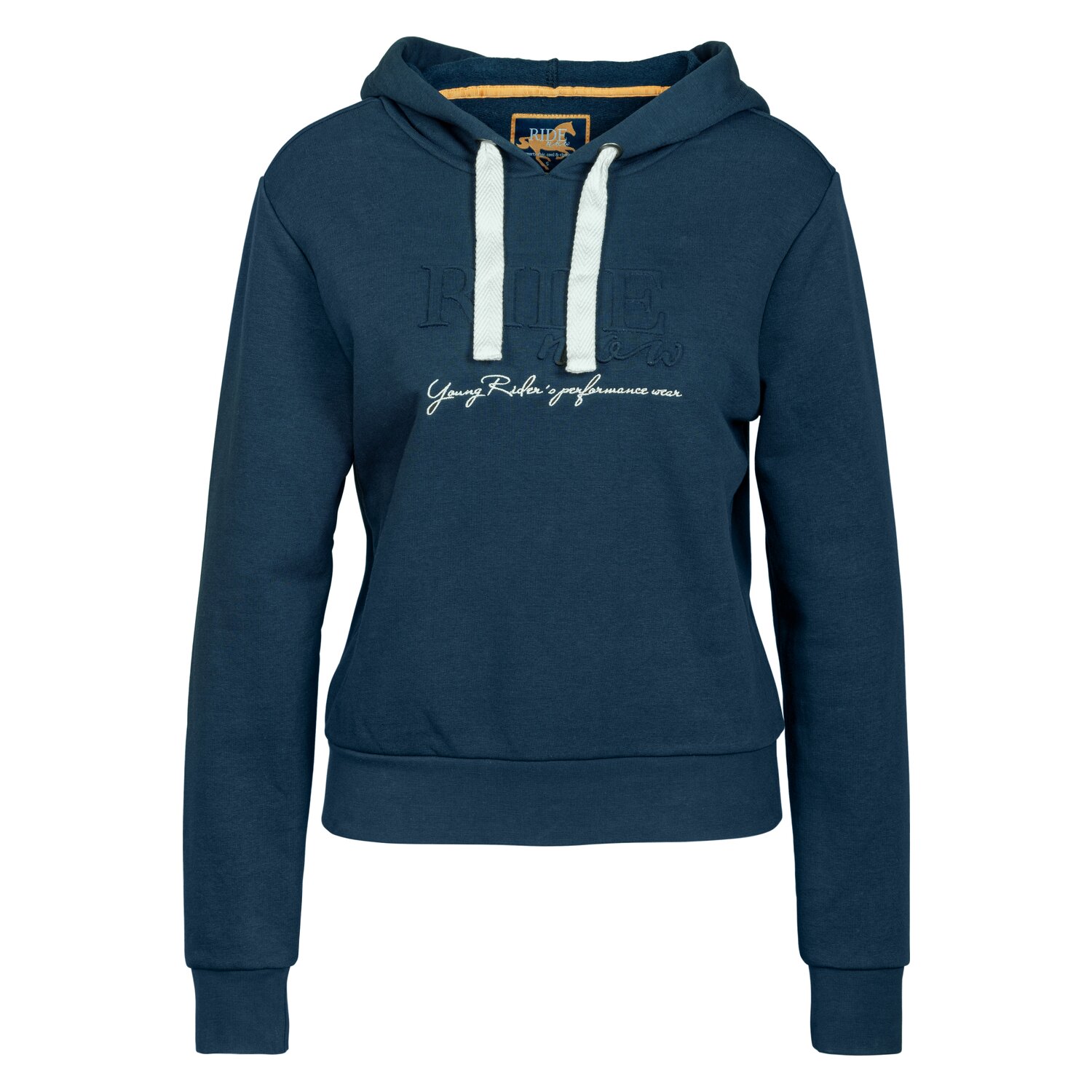 RIDE now Sweathoodie Cropped  - navy
