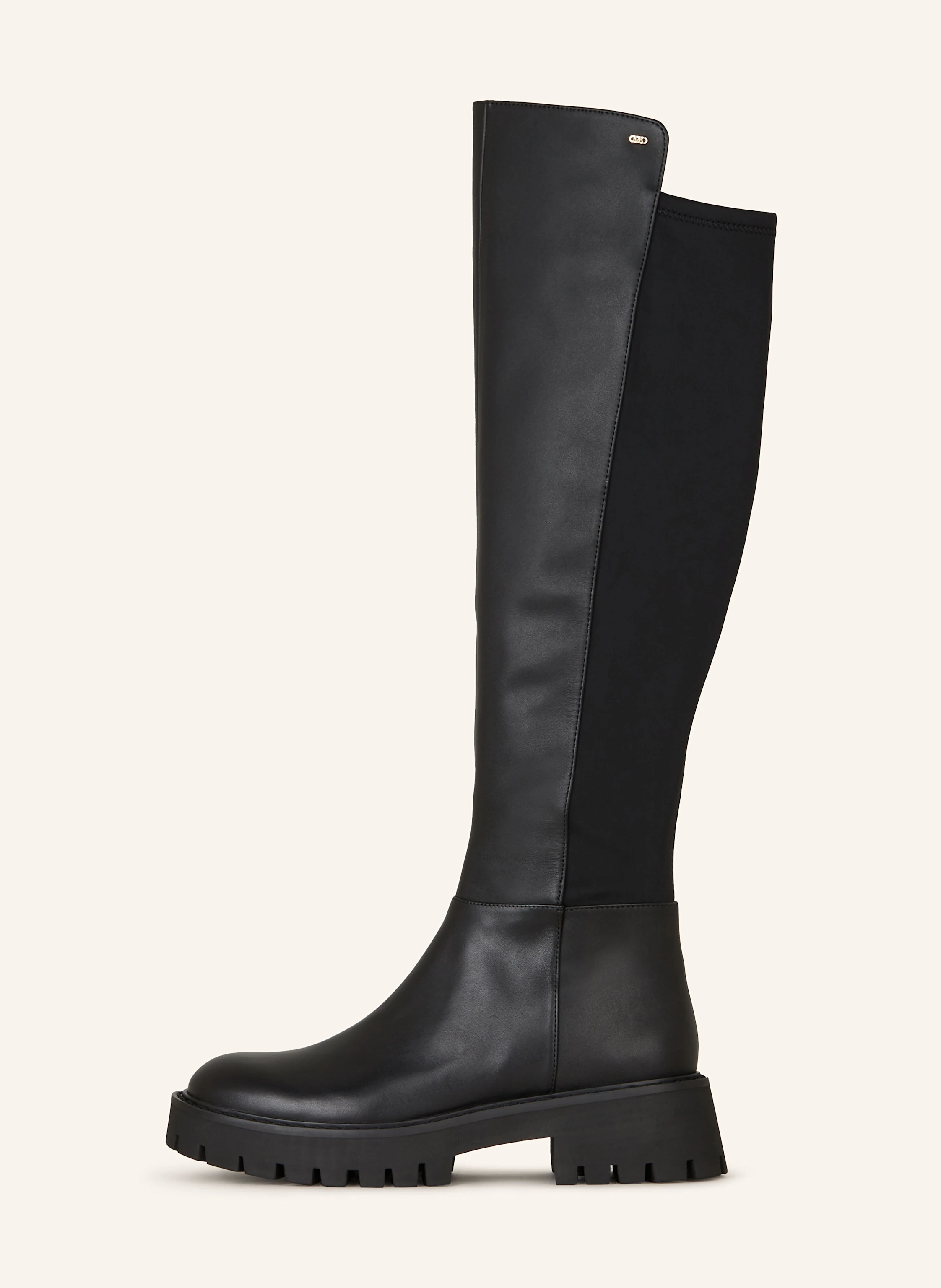 MICHAEL KORS Plateau-Stiefel ASHER im Materialmix