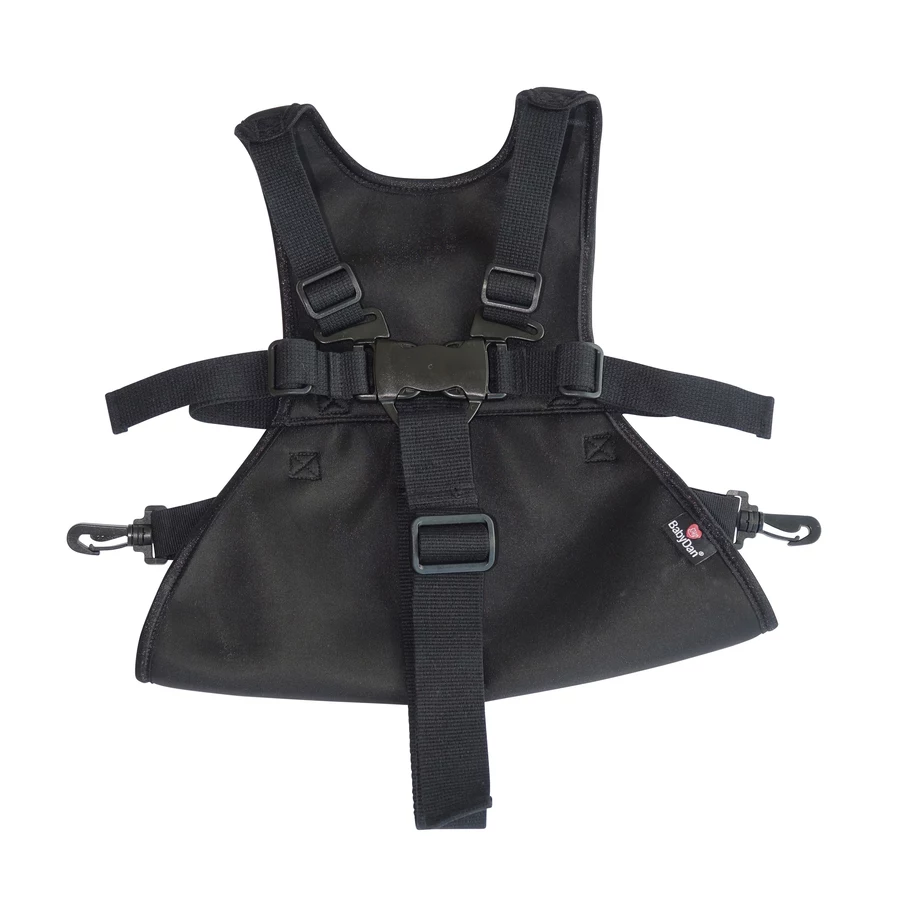 Baby Dan Sicherheitsgurt Lux für Kinderwagen schwarz