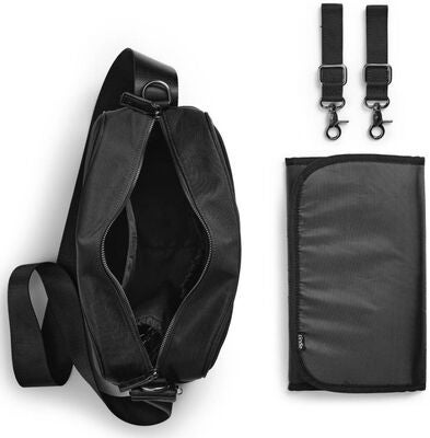Elodie Cross Body Stelleveske, Black