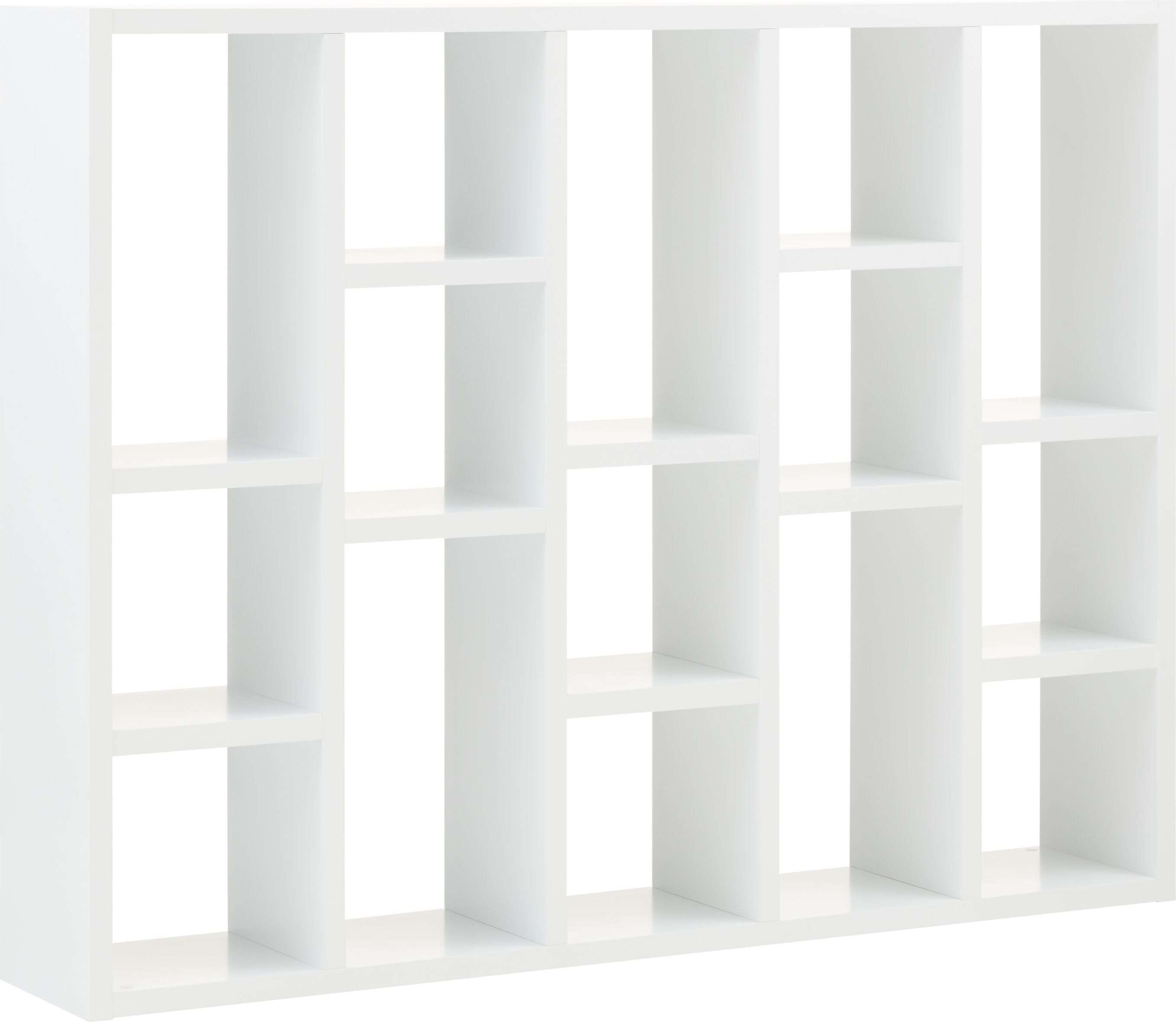 INDUS Regal - Weiss / B: 150.0 cm x T: 34.0 cm x H: 198.0 cm