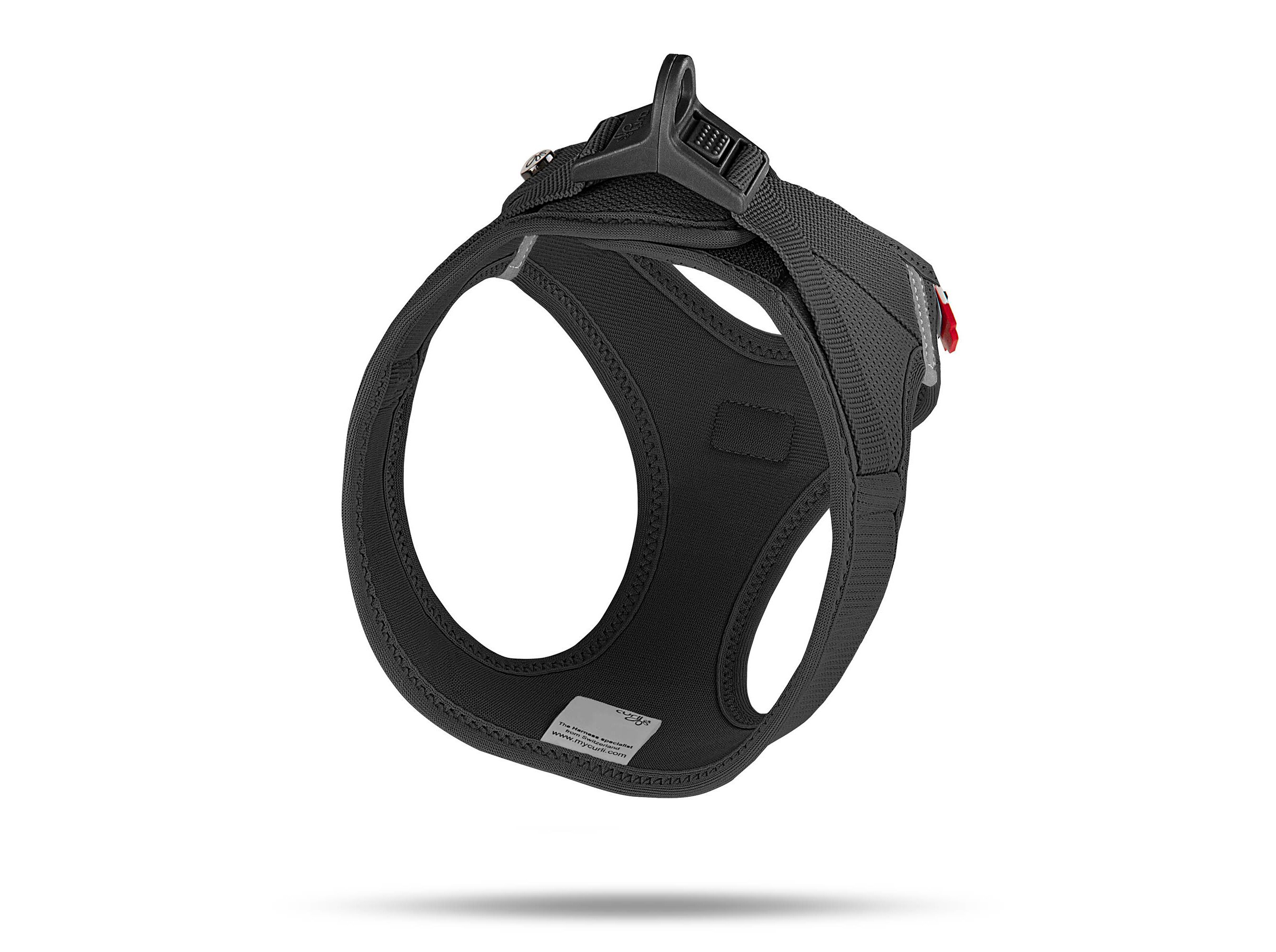 PEITORAL PARA CÃO CURLI AIR MESH PRETO L