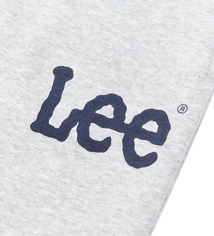 Lee Sweatpants - WobBlå Grapic - Vintage Grey Heather